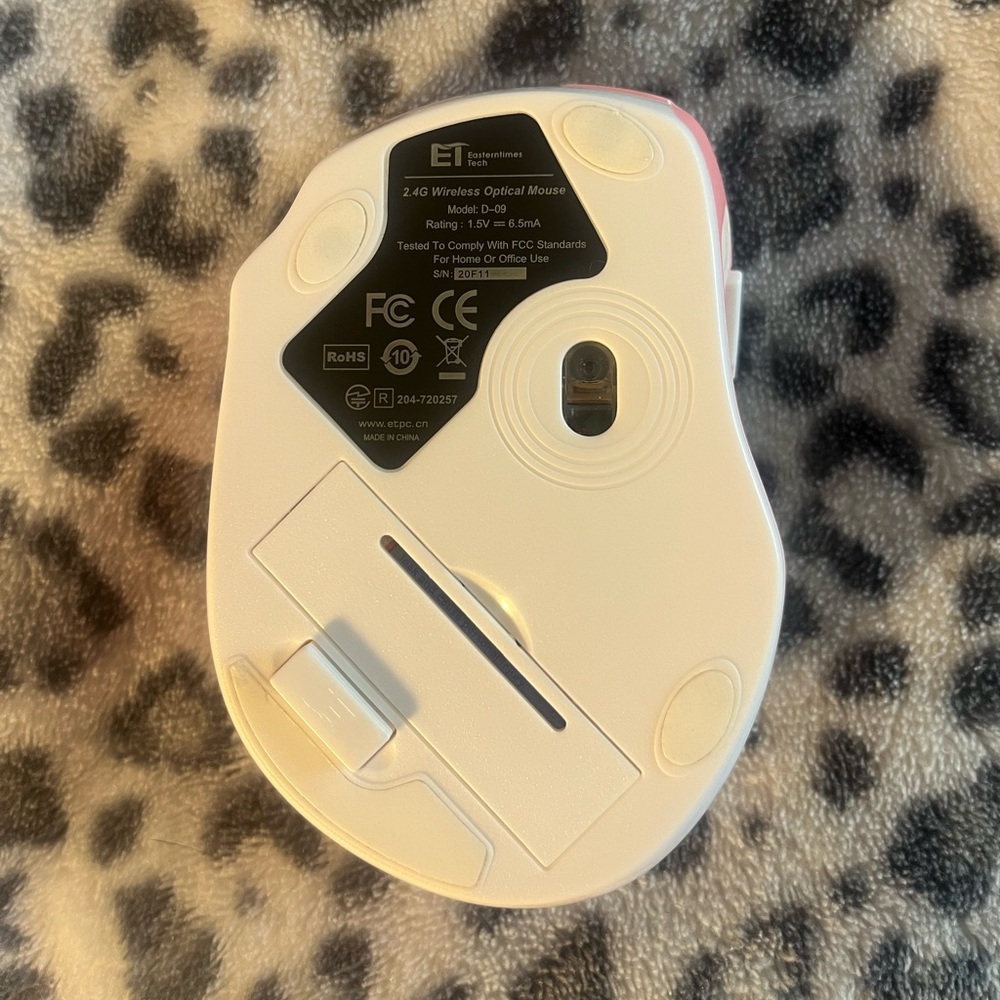 D-09 Wireless Mouse for Laptop Pini NWOT - Picture 6 of 6